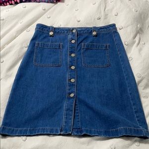 Loft size 8 denim skirt